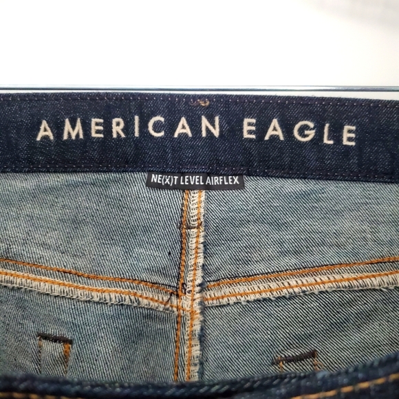 American Eagle Outfitters Mens Jeans 34x34 Slim Straight - Picture 2 of 5